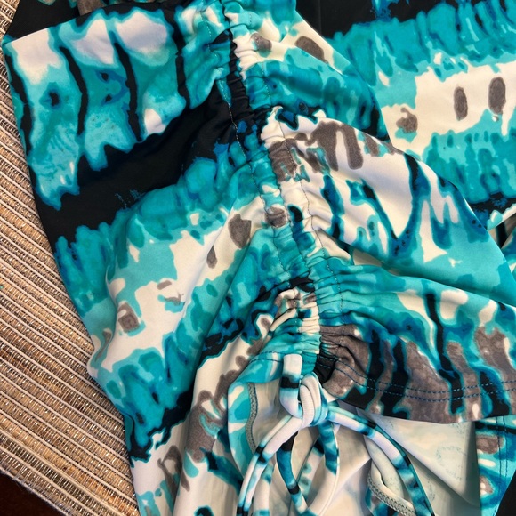 Avenue - bathing tankini - size 22 ; turquoise blue shades - Picture 7 of 8